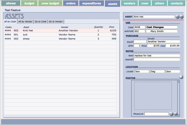 assets layout